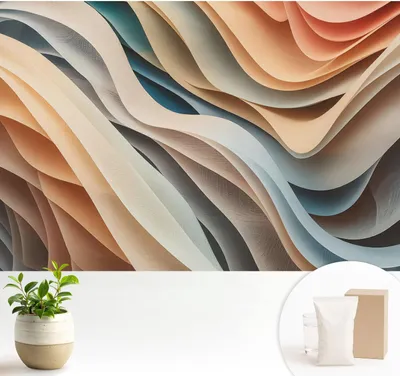 Zdjęcie produktu dla Fototapeta – 104 x 70 cm – tapeta – tapeta ścienna – obrazy ścienne – folia dekoracyjna – tapeta foliowa – ściana – dekoracja – salon – fale