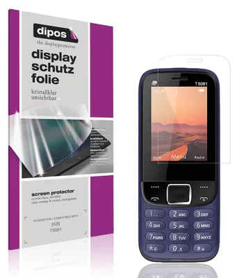 Produktbild von 4x Schutzfolie für JtQtJ T5081 klar Displayschutzfolie Folie Display Schutz dipos