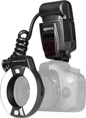 Obrázek produktu pro Kroužkový blesk Kenro TTL Macro KFL201N pro Nikon