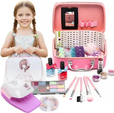 Immagine prodotto di Set trucco lampada per unghie regalo per bambini ragazze 10 anni