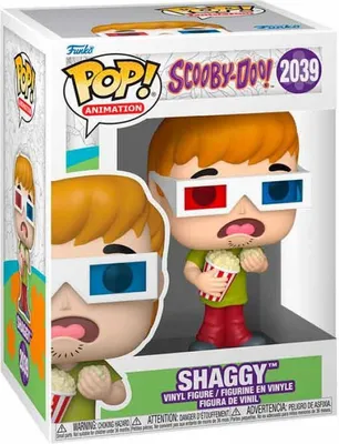 Produktbild von Scooby Doo Pop! Animation Vinyl Figur Shaggy 9 cm