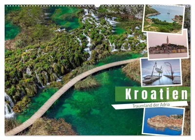 Zdjęcie produktu dla Chorwacja – bajkowa kraina nad Adriatykiem (kalendarz ścienny 2027, format DIN A2, poziomy), kalendarz miesięczny CALVENDO