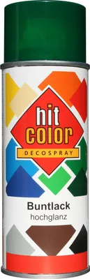 Produktbild von Belton Hitcolor Lackspray 400 ml moosgrün hochglanz