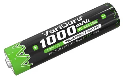 Obrázek produktu pro AAA NiMH akumulátory – Lii-AAA – 1,2 V, 1000 mAh, dobíjecí – pro dálkové ovladače, hračky, baterky – balení po 6 kusech