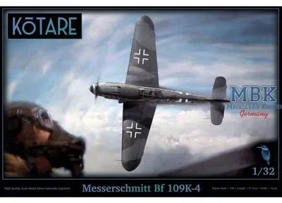 Obrázok produktu pre KOTARE Models KTR32009 Messerschmitt Bf 109K-4