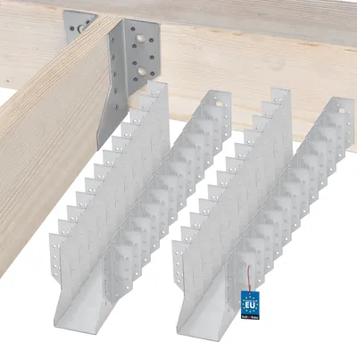 Obrázek produktu pro KOTARBAU® sada 25 závěsů pro trámy typ A 70 mm dřevěný spojovací prvek pro vnější stavební konstrukce