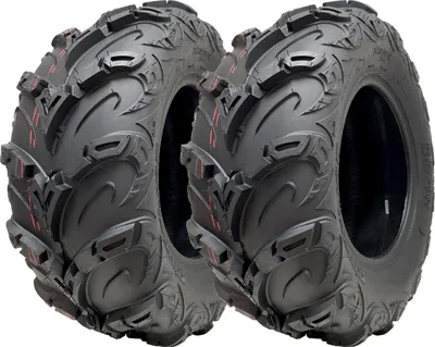 Produktbild von 24x10.00-12 ATV-Quad-Reifen OBOR Mudsling, schlauchlos, straßenzugelassen, 267 kg (2er-Set)