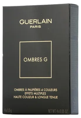 Produktbild von Guerlain Ombres G, Puder, Braun, Royal Jungle, 4 Farben, Matte, Metallisch, Perleffekt, Satin, Palette