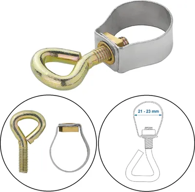 Produktbild von Rohrklemme 21-23mm