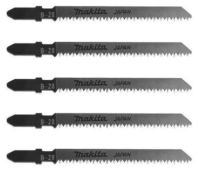 Image de Lot de 5 Lames de scies sauteuses MAKITA A-80391 pour bois