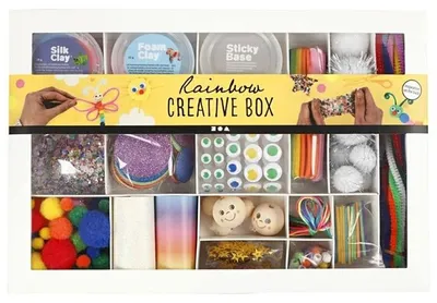 Produktbild von Creativ Company Kreativbox, Bastelset für Kinder