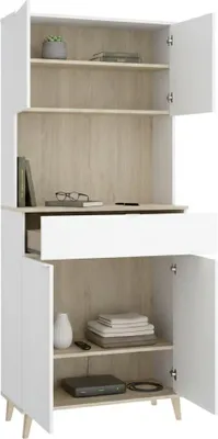 Immagine prodotto di Findlay - Credenza, 40x60x191h cm Bianco, un Cassetto