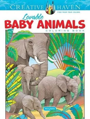 Obrázok produktu pre Creative Haven Lovable Baby Animals Coloring Book