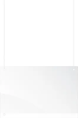 Produktbild von FRANKEN Spuckschutz transparent 100,0 x 65,0 cm (SPA6510)