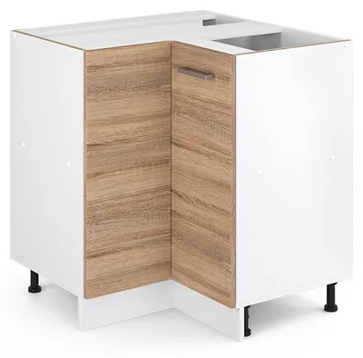 Obrázek produktu pro Univerzální rohová skříň Vicco R-Line Sonoma 75.6 cm s dvířky, bez pracovní desky, Model 41995