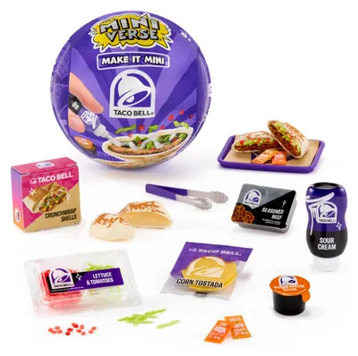 Produktbild von Miniverse Make It Mini Taco Bell, 8 Jahr(e), Mehrfarbig, Kunststoff