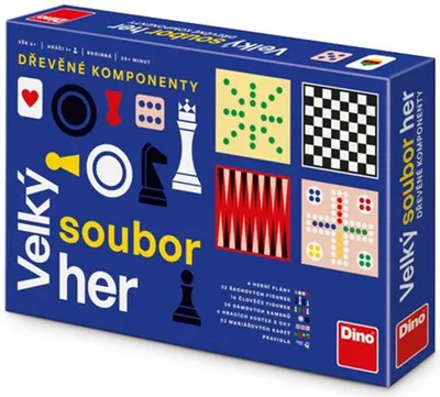 Produktbild von GROSSES SPIELSET Familienspiel