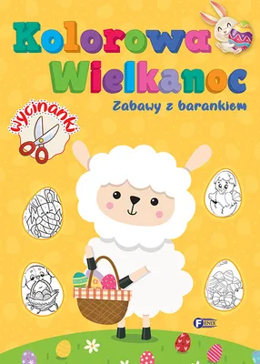 Immagine prodotto di Kolorowanka Wielkanocna dla dzieci Zabawy z barankiem