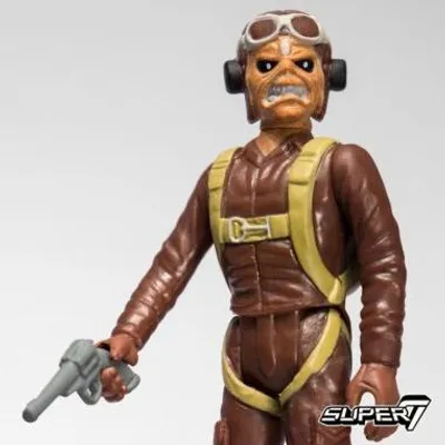 Produktbild von FUNKO Super 7 Vintage Figur, mäßig beweglich, mit Zubehör, 6-7 cm