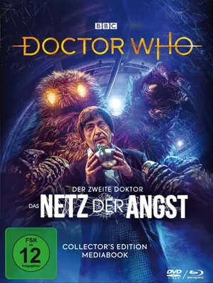 Produktbild von Doctor Who: Der Zweite Doktor - Das Netz der Angst (DVD + Blu-ray) (Mediabook Edition) LTD.