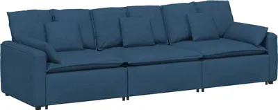 Immagine prodotto di Divano Modulare con Cuscini Blu