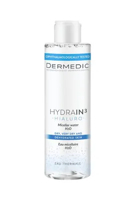 Produktbild von DERMEDIC HYDRAIN 3 HIALURO Micellar Water H2O 200ml