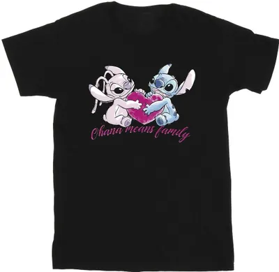 Produktbild von Disney - "Ohana" T-Shirt für Herren BI33425 (M) (Schwarz)