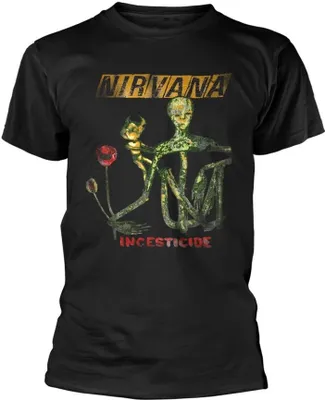 Image de Nirvana - T-shirt "Reformant Incesticide" pour homme/femme unie PH1994 (L) (Noir)