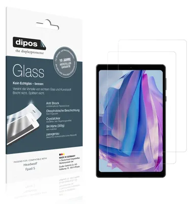 Image de 2x Protection ecrán pour Headwolf Fpad 5 Verre souple Film Protecteur 9H dipos