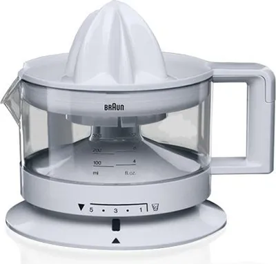 Image de Presse-agrumes BRAUN CJ 3000 Réservoir à jus 350 ml 20 W blanc