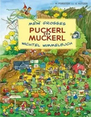 Produktbild von Mein großes Puckerl und Muckerl Wichtel Wimmelbuch