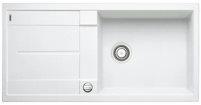 Produktbild von Spüle Blanco METRA XL-S-F 990 x 490 mm weiß 516522