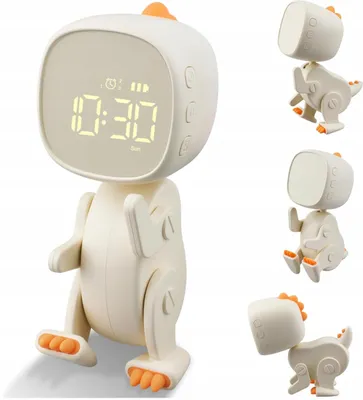 Obrázek produktu pro Dětské digitální hodiny DINO, robot, ideální jako dárek, značka Interblue