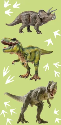 Produktbild von BrandMac ApS Handtuch - 70 x 140 cm - Dino (110041)