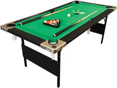 Produktbild von Billardtisch Faltbare Billard 6 FT Billard-Spiel Messung 158 x 66 cm mod. ALADIN