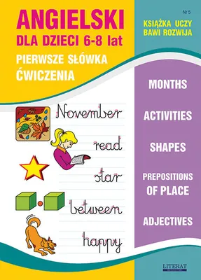 Obrázok produktu pre Angličtina pre deti 5 First vocabulary Exercises 6-8 rokov