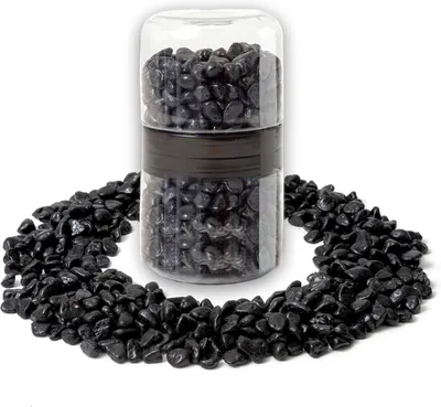 Imagen del producto de Piedras naturales decorativas, colores mixtos, 1 kg, 8-10 mm, para jardín y acuario