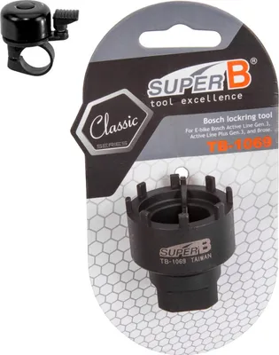 Produktbild von SUPER B Sicherungsringwerkzeug TB-1069 Spider Nut inkl. Fahrradklingel