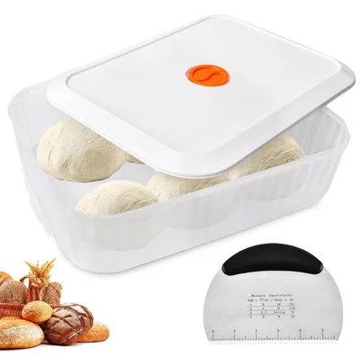 Produktbild von Fermentationsbox für Pizzateig mit Deckel und Datumsanzeige