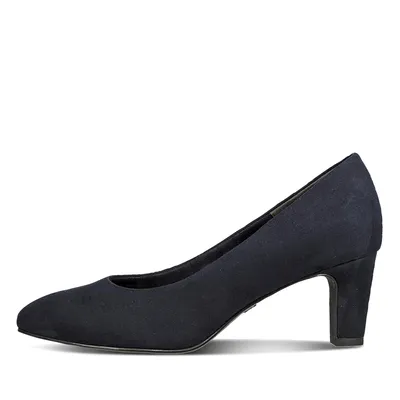 Produktbild von Tamaris Damen Pumps klassisch rund Blockabsatz 1-22418-20, Größe:39 EU, Farbe:Blau