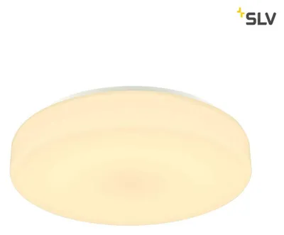 Image de LIPSY 40 Drum CW, applique et plafonnier LED d'extérieur, blanc, IP44 3000/4000K