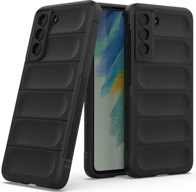 Image de Galaxy S21 FE 5G Case, étui de protection antichoc en TPU Silicone pour Samsung Galaxy S21 FE 5G Noir