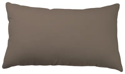 Produktbild von Kissenbezug Kissenhülle 40x80 cm Uni Wende anthrazit grau taupe braun Microfaser
