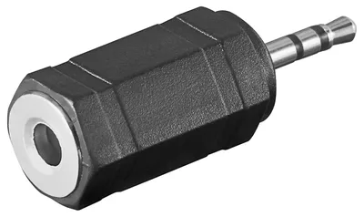 Obrázek produktu pro Goobay 11897, 2.5 mm, 3.5 mm, Černá