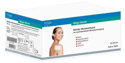 Image de Höga-Derm stérile 9x15cm 50 pces