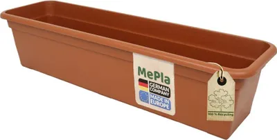Produktbild von MePla - Blumenkasten Balcony Standard 80 cm terra