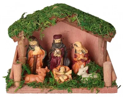Produktbild von Weihnachtsdekoration mit Figuren, Weihnachtsbaumschmuck