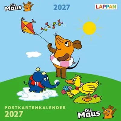 Produktbild von Der Kalender mit der Maus - Postkartenkalender 2027