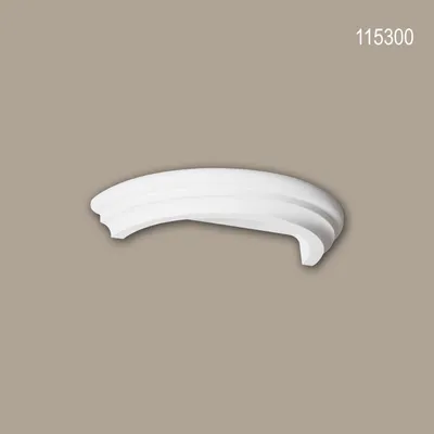 Produktbild von PROFHOME 115300 Halbsäulen Ring Säule Zierelement dekoratives Element