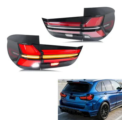 Produktbild von LED-Rückleuchten - X5 F15 - 2014–2018 - Dynamischer Blinker - Startanimation - 12 V - 35 W - Schwarz